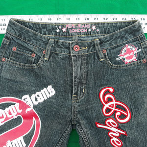 Pepe Jeans London Screenprint Sz 27